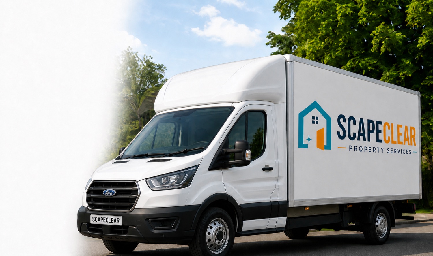 ScapeClear branded removal van